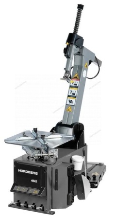 Станок шиномонтажный 380V автомат, 2х скоростн, зажимы 14-27", серый