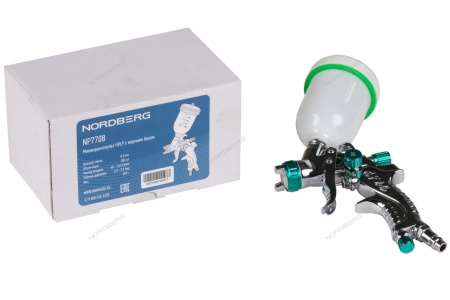 Миникраскопульт HVLP с верхним бачком, сопло 0,8 мм