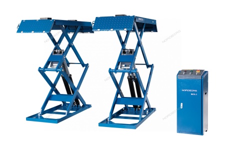 Подъемник ножничный низкопрофильный 3 т, 380 В