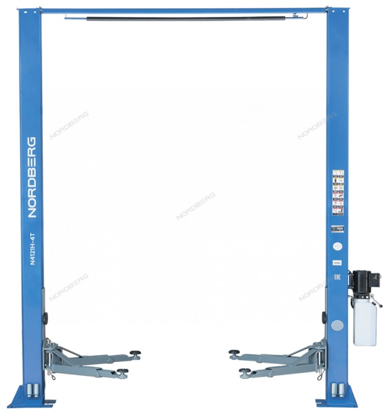 Подъемник двухстоечный 4 т, верхняя синхронизация, 220 В