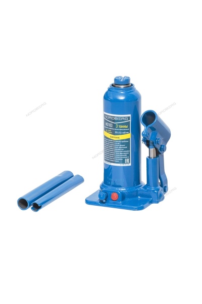 Домкрат бутылочный, 3 т