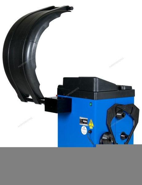 Станок балансировочный с ручным вводом параметров, синий