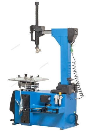 Станок шиномонтажный автомат, односкоростной, зажимы 14-26", синий, 220В