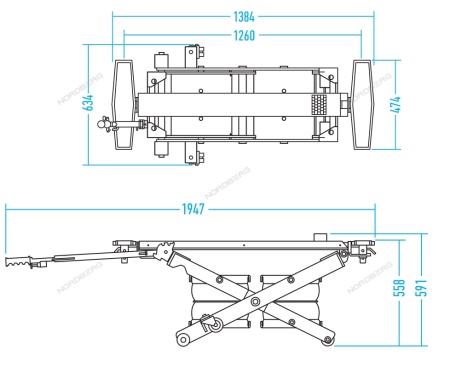 Подъемник мобильный мини