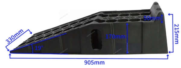 Трапы напольные - эстакада, нагрузка 2,5 тонны (комплект 2 шт.)