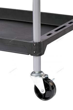 Тележка инструментальная, 3 пластиковые полки