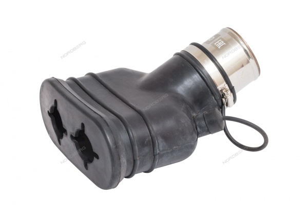 Насадка резиновая овальная на шланг D=100 мм