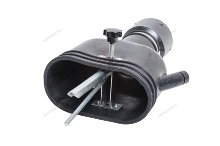 Насадка резиновая овальная с внутренней фиксацией на шланг D=90 мм