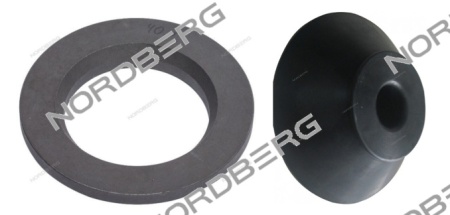 Комплект на вал 40 мм для малых грузовиков для 4524C, 4525, 45TRK (конус+шайба)