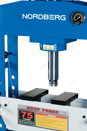 Пресс гидравлический, 75 т, пневмоуправление