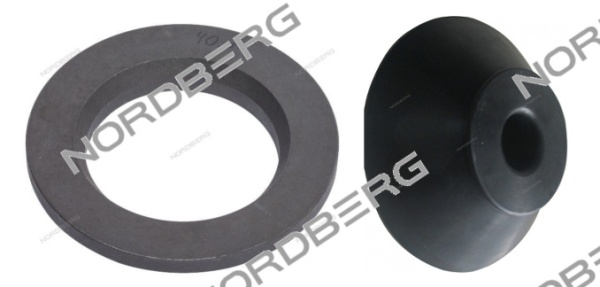 Комплект на вал 40 мм для малых грузовиков для 4524C, 4525, 45TRK (конус+шайба)