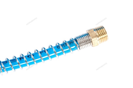 Шланг воздушный спиральный ПУ диам. 6х8 мм, 6 м