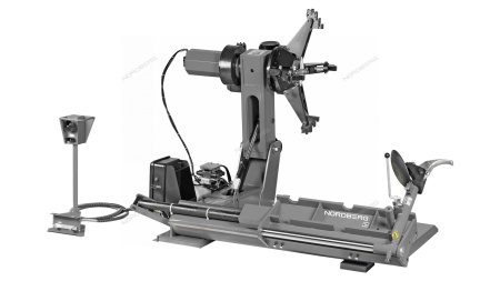 Станок шиномонтажный для грузовых машин, двухскоростной, 380 В, серый