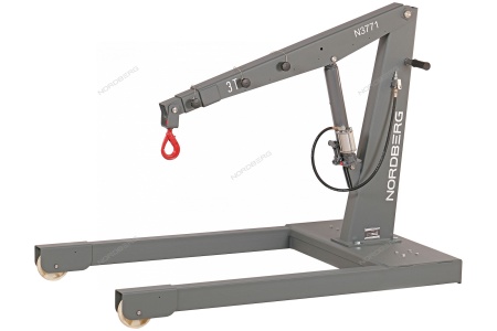 Кран пневмогидравлический грузовой, 3 т, усиленный