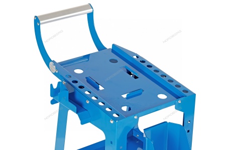 Тележка для сварочного аппарата, синяя