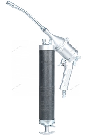 Шприц плунжерный пневматический для густой смазки, с поворотом рукоятки, 400 мл