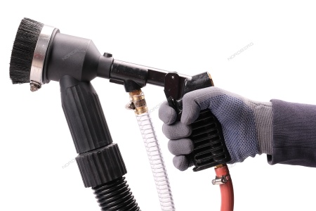 Установка пескоструйная, бак для песка, 104 л