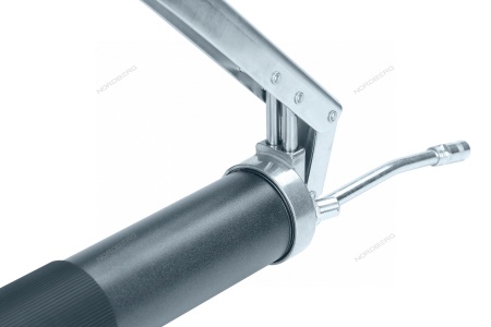 Шприц двухплунжерный для густой смазки, 400 мл