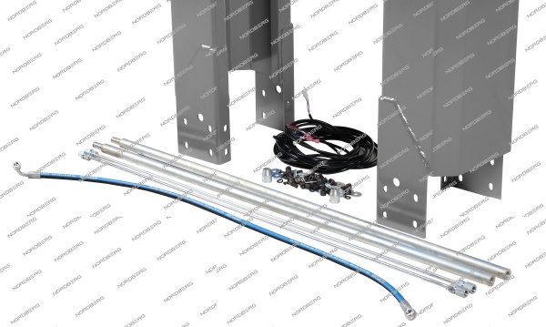 Комплект удлинителей колонн 1200 мм для N4125H-4,5T (серый)