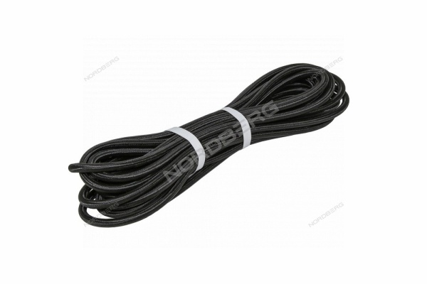 Шланг топливный резиновый в оплетке 6 мм, бухта 15 м