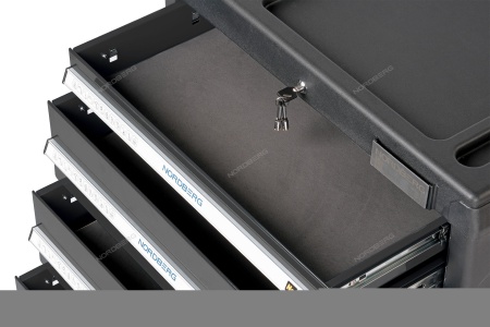 Тележка инструментальная профессиональная (серая)