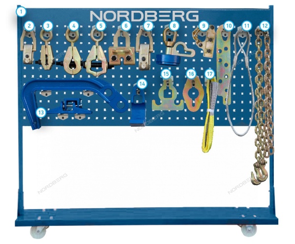 Стапель рамный с двумя башнями