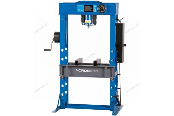 Пресс гидравлический, 50 т, ножной привод