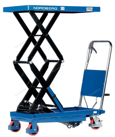 Стол подъемный гидравлический, 350 кг, двойные ножницы