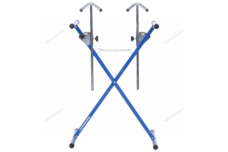 Стенд для покраски деталей Х-образный с регулируемыми держателями