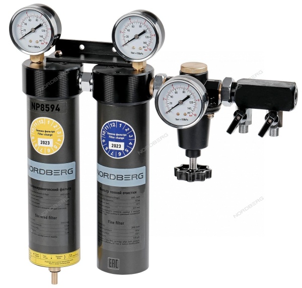 Фильтр-группа двухступенчатая до 0,01 мкм