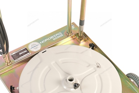 Установка пневматическая для раздачи густой смазки из бочек до 200 л, с тележкой