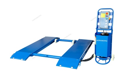 Подъемник ножничный 3т, 380В, синий