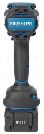 Гайковерт аккумуляторный, 1/2", 20 В, 1000 Нм, 2 аккумулятора 4A и зарядное устройство, в кейсе